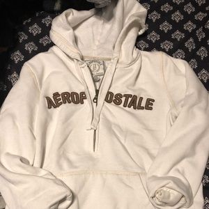 Aeropostale 3 1/4 sleeve half zip hoodie
